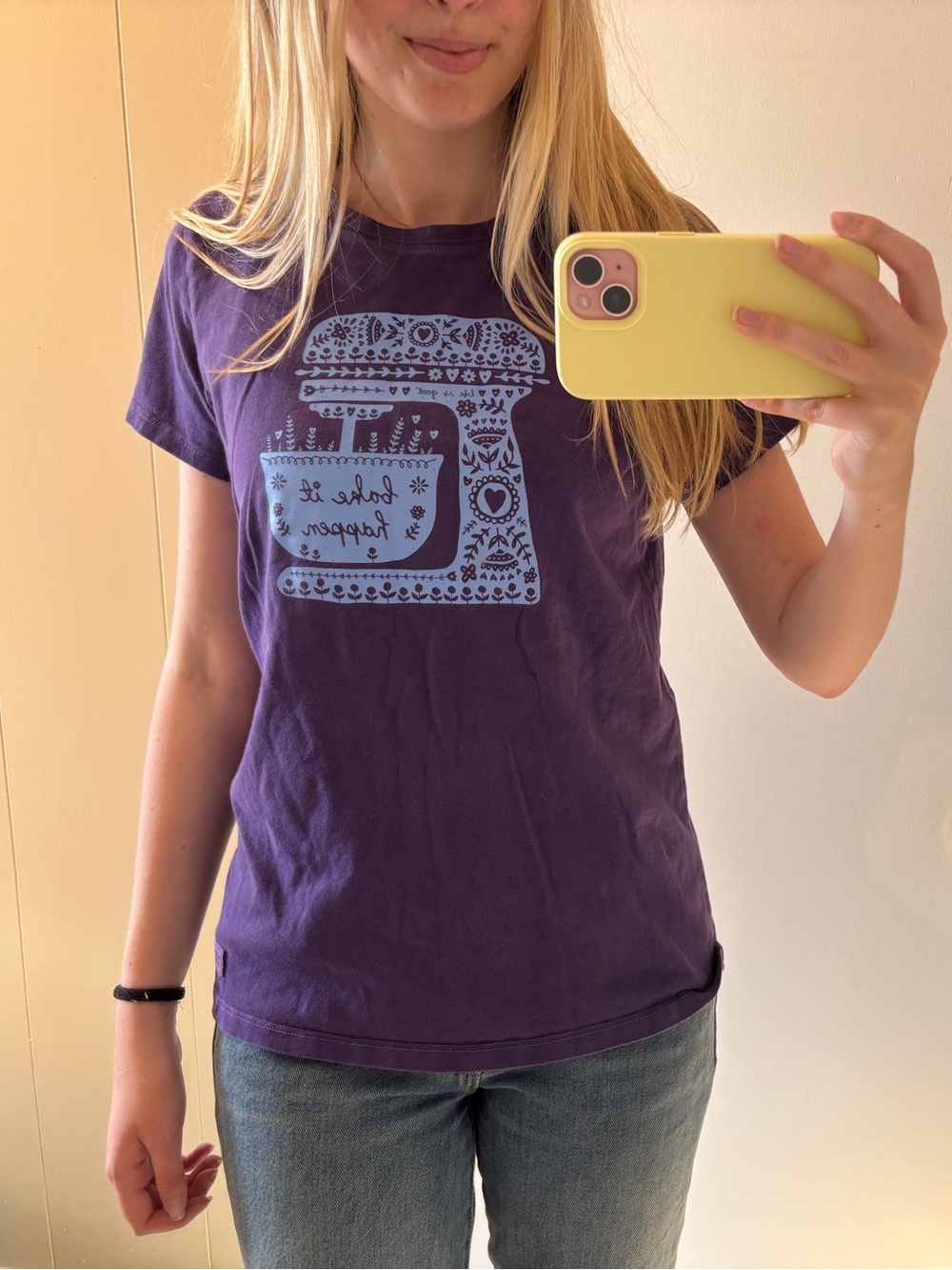 Life is good purple bake it happen shirt